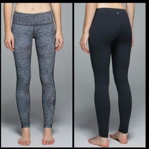 Lululemon Wunder Under Leggings mosaic print